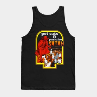 Pet Cats and Purraise Satan Tank Top